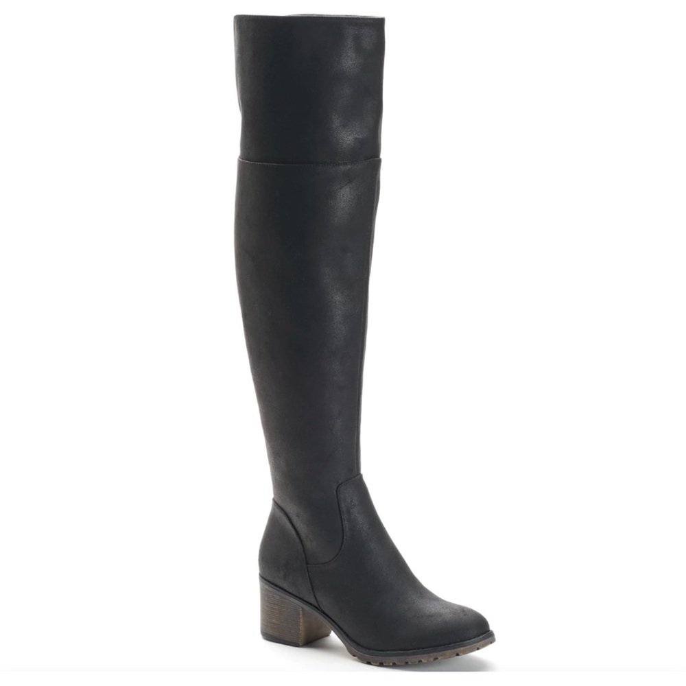 Nwot Black Over the Knee Boots… - Picture 3 of 10